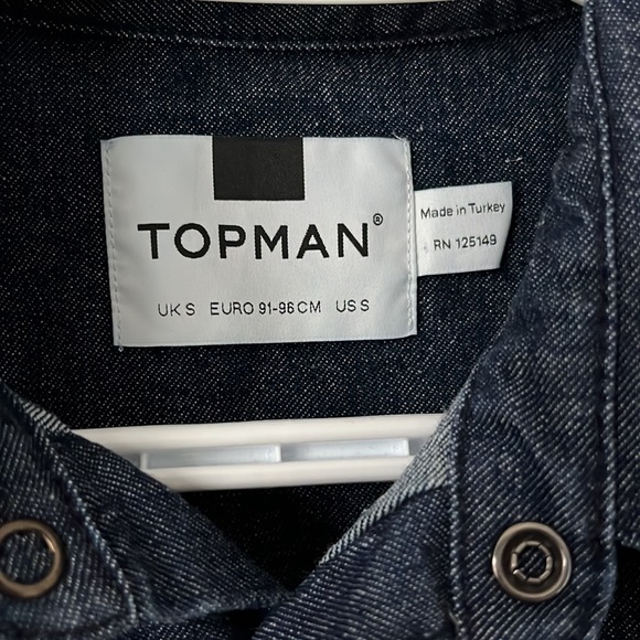 Topman Jean Shirt - Picture 4 of 4